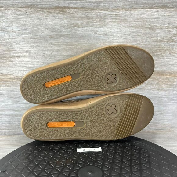 Timberland Women's Earthkeepers Vintera Lace up Leather Sneaker Flats Size 8 M - Picture 8 of 9